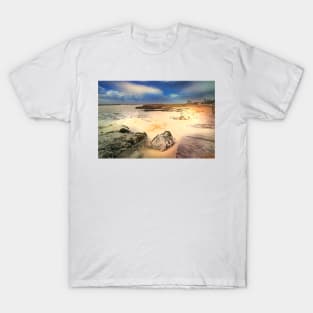 micro algas. sea algae foam tide. T-Shirt